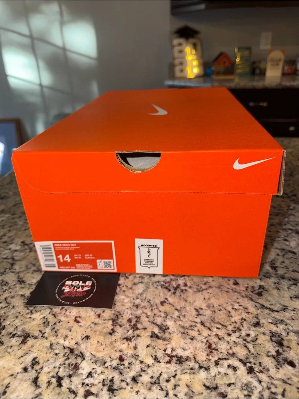 Size 14 Nike Mind 001 Slide Rattan SKU HQ4307-200 Brand New